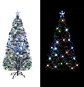 Umělý vánoční stromek se stojanem a LED 210 cm 280 větviček 242428 - Vánoční stromek