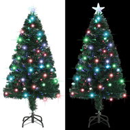 Artificial Christmas tree with stand and LED 120 cm 135 branches 284300 - Christmas Tree