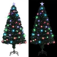 Artificial Christmas tree with stand and LED 150 cm 170 branches 284301 - Christmas Tree