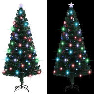 Artificial Christmas tree with stand and LED 180 cm 220 branches 284302 - Christmas Tree