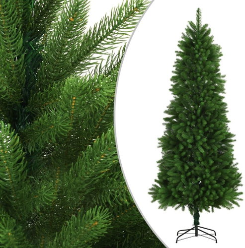 Artificial Christmas tree with realistic needles 240 cm green 284329 - Christmas Tree - Main image