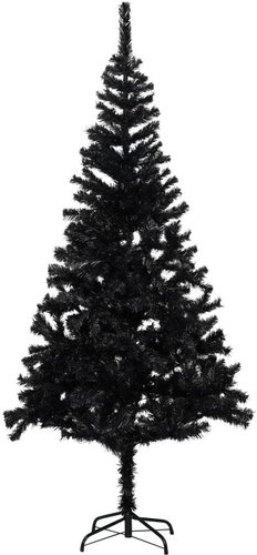 Artificial Christmas tree with stand black 180 cm PVC 321001 - Christmas Tree - Main image