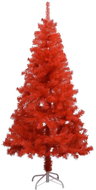 Artificial Christmas tree with stand red 150 cm PVC 321006 - Christmas Tree