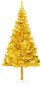 Artificial Christmas tree with stand gold 210 cm PET 321011 - Christmas Tree