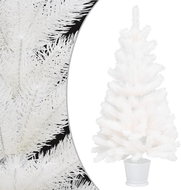 White artificial Christmas tree with realistic needles 65 cm 321019 - Christmas Tree