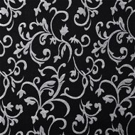 Lenoška černobílá textil - Lenoška