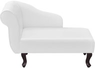 Lounger white faux leather - Lounge