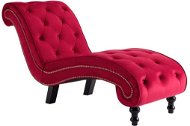 Red velvet lazy girl - Lounge