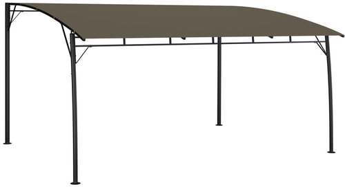 Zahradní markýza proti slunci 4×3×2,25 m taupe 312255 - Markýza - Main image