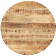 Table Top Solid Mangrove Wood Round 25-27mm 70cm 286007 - Table Top