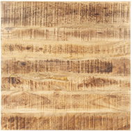 Table Top Solid Mangrove Wood 25-27mm 80×80cm 286030 - Table Top