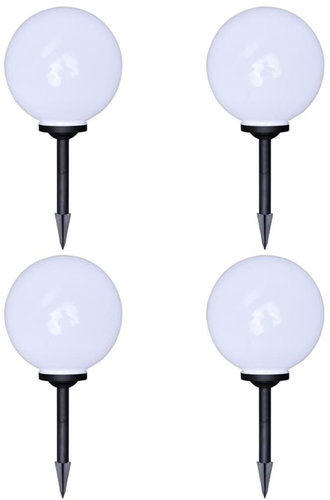 Outdoor driveway lighting 4 pcs LED 30 cm with fog 277116 - Garden Lighting - Main image