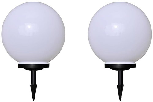 Outdoor driveway lighting 2 pcs LED 40 cm with fog 277117 - Garden Lighting - Main image