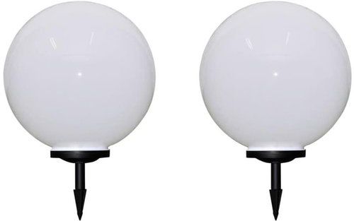 Outdoor driveway lighting 2 pcs LED 50 cm with fog 277118 - Garden Lighting - Main image