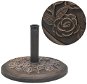 Umbrella stand, resin, round bronze 9 kg 43656 - Umbrella Stand