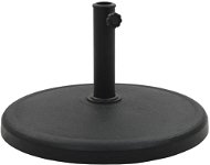 Umbrella stand round black 19 kg polyresin 45197 - Umbrella Stand