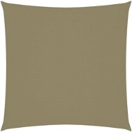 Shade sheet oxford fabric square 4×4 m beige 135139 - Shade Sail