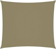 Shade sheet oxford fabric rectangular 2×2,5 m beige 135144 - Shade Sail