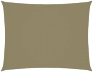 Oxford fabric rectangular 2×3,5 m beige 135146 - Shade Sail