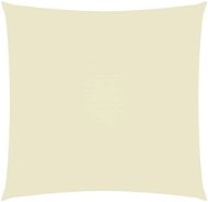 Shade Sail Shade sheet oxford fabric square 2,5×2,5 m cream 135191 - Stínící plachta