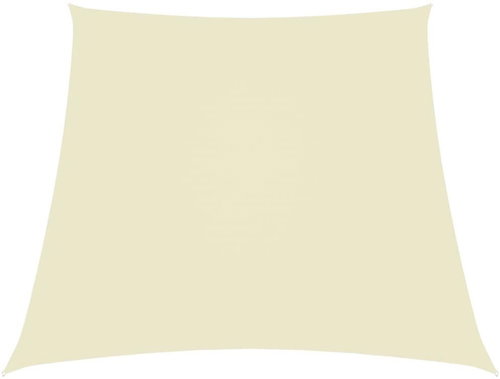 Shade sheet oxford fabric trapezoidal 4/5x4 m cream 135244 - Shade Sail - Main image