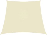 Shade Sail Shade sheet oxford fabric trapezoidal 4/5x4 m cream 135244 - Stínící plachta