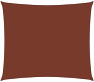 Tieniaca plachta oxfordská látka obdĺžniková 2,5×3,5 m tehlová 135371 - Tieniaca plachta