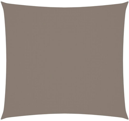 Shade sheet oxford fabric square 6×6 m taupe 135417 - Shade Sail - Main image