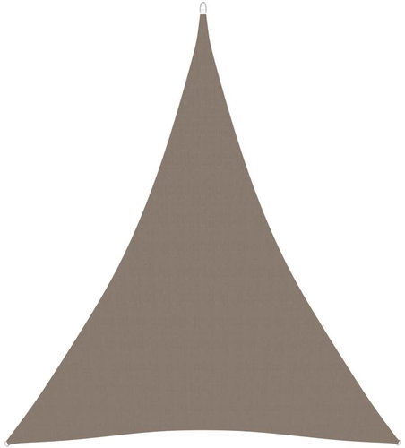 Shade sheet oxford fabric triangular 3x4x4 m taupe 135449 - Shade Sail - Main image