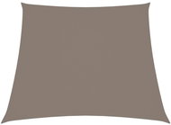 Shade sheet oxford fabric trapezoidal 4/5×4 m taupe 135464 - Shade Sail