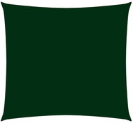 Shade sheet oxford fabric square 5×5 m dark green 135471 - Shade Sail