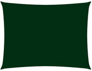 Shade sheet oxford fabric rectangular 4x6 m dark green 135492 - Shade Sail
