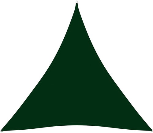 Shade sheet oxford triangle 3,6x3,6x3,6 m dark green 135501 - Shade Sail - Main image