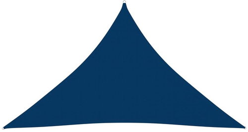 Shade sheet oxford fabric triangle 3,5x3,5x4,9 m blue 135560 - Shade Sail - Main image