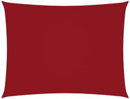 Shade sheet oxford fabric rectangular 6×7 m red 135662 - Shade Sail