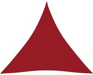 Shade sheet oxford fabric triangular 4x4x4 m red 135671 - Shade Sail