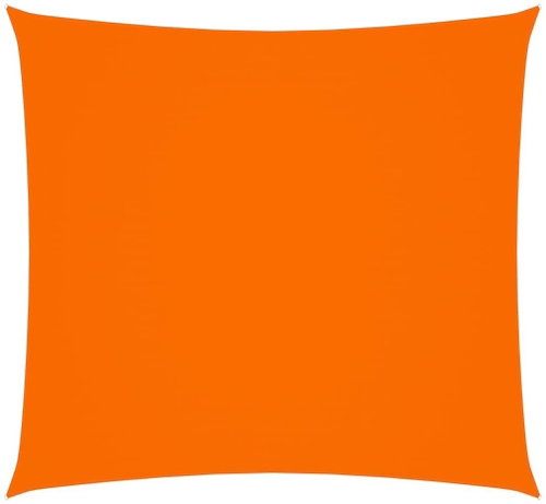 Shade sheet oxford fabric square 2×2 m orange 135685 - Shade Sail - Main image