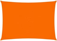 Tieniaca plachta oxfordská látka obdĺžniková 2 × 4 m oranžová 135697 - Tieniaca plachta