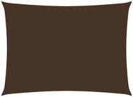 Oxford fabric rectangular 4×5 m brown 135821 - Shade Sail