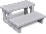 White stairs to the bath 90716 - Pool Accessories