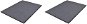 PVC mats 2 pcs grey 90×60 cm 278748 - Doormat