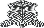Shaped mat 70x110 cm zebra print 131919 - Carpet