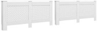 Kryty na radiátor, 2 ks, biele, 152 × 19 × 81,5 cm, MDF 3051379 - Kryt na radiátor