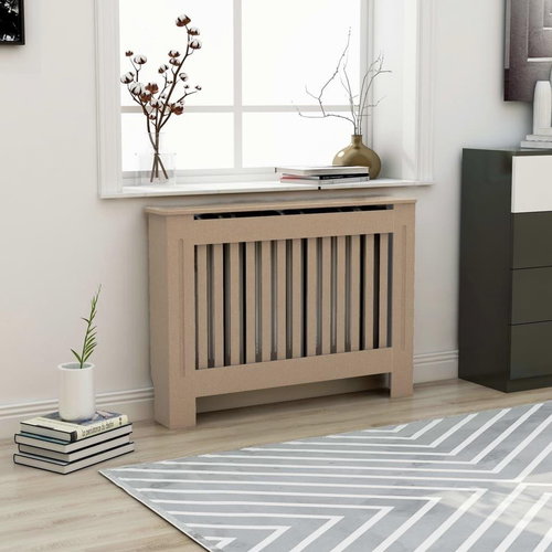 Radiator cover 112×19×81 cm MDF - Radiator Cover - Main image