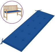 Garden bench cushion royal blue 150x50x4 cm textile 314087 - Cushion