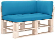Sofa cushions from pallets 3 pcs blue 314662 - Cushion