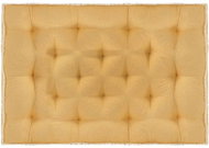 Pallet sofa cushion yellow 120×80×10 cm 314812 - Cushion