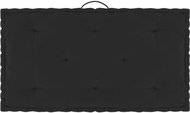 Pallet furniture cushion black 73×40×7 cm cotton 324682 - Cushion