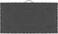 Pallet and floor mat anthracite 73×40×7 cm cotton 324683 - Cushion