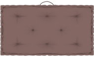 Pallet furniture cushion taupe 73×40×7 cm cotton 324686 - Cushion
